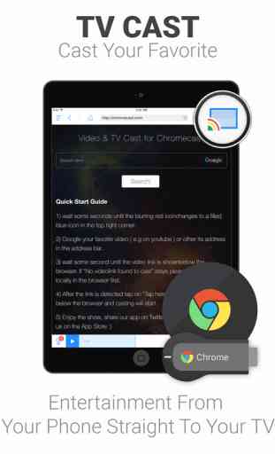 TVCast for Chromecast enabled Smart TV 3
