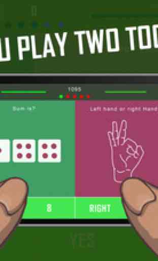 Two Fingers, but only one brain (2 F 1 B) - Split Brain Teaser, Cranial Quiz Puzzle Challenge Game 3