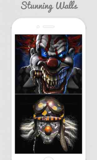 Ultimate Clown Wallpapers - Ugly clown scary wallpaper Screens for your iPhone, IPad and iPod 1