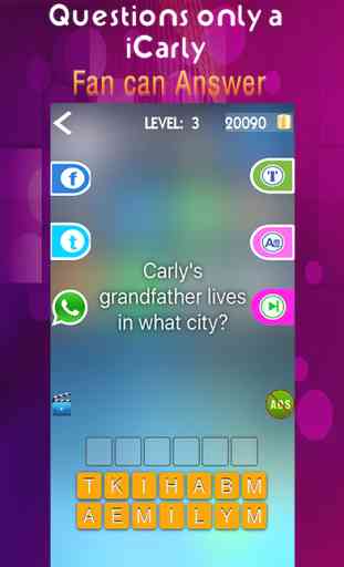 Ultimate Trivia App –for I iCarly Fans and Free Quiz Game 2