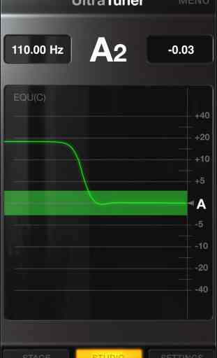 UltraTuner - Ultra Precise Chromatic Tuner for Guitar, Bass, Strings, Brass and More 3