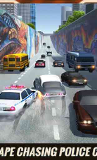 Urban City Real Gangster Life Crime Stories: Escape Prison and Police Car Chase 2