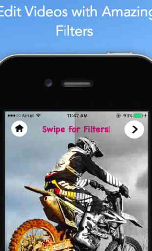 Video Effects - Special Effects for Videos, Custom Filters, Control Speed, Add Music and Share 4