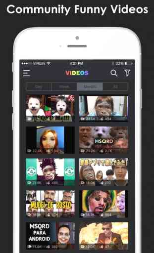 Video Selfies for MSQRD.me - Watch Animated Masks & Face Swap Videos 2