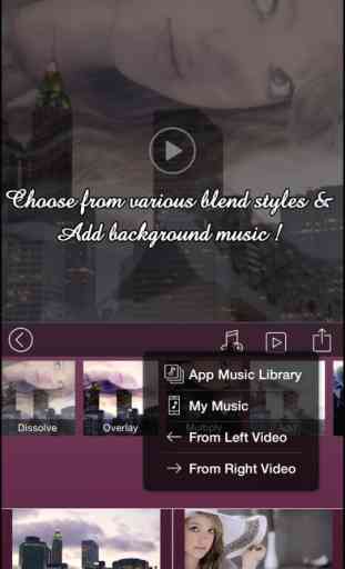 VideoBlend Pro : Blend or overlay videos to make beautiful video effects 4