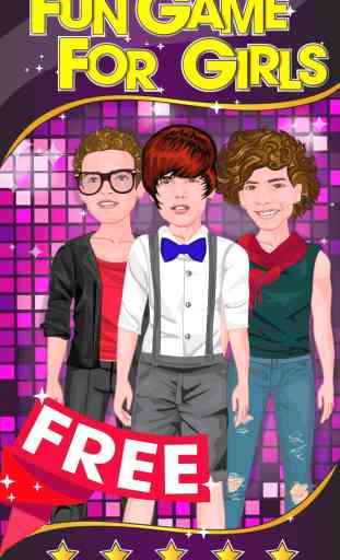 Virtual Boyfriend Dressup Fever - My Fun Glam Fashion Dress Up Game With Justin for Kids And Girls One Direction Version FREE 1