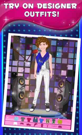 Virtual Boyfriend Dressup Fever - My Fun Glam Fashion Dress Up Game With Justin for Kids And Girls One Direction Version FREE 4