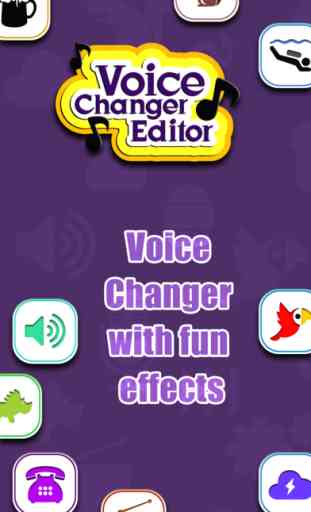 Voice Changer Editor – Sound Recorder & Editor with Cool Voice Effect.s 1