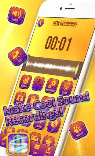 Voice Changer & Recorder – Sound Edit.or and Modifier with Funny Helium Effect.s 3