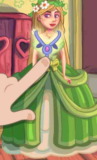Dress up princess Rapunzel – Princesses game 1