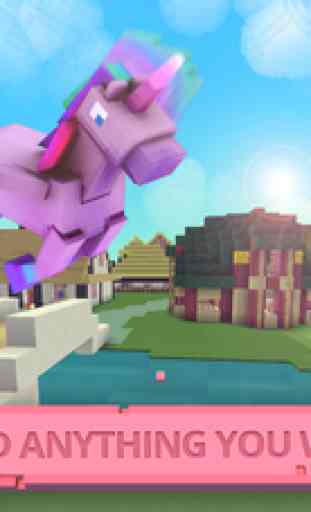 Unicorn Craft: Crafting & building game for girls 2