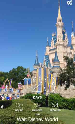 Vacation Countdown for Disney World 1