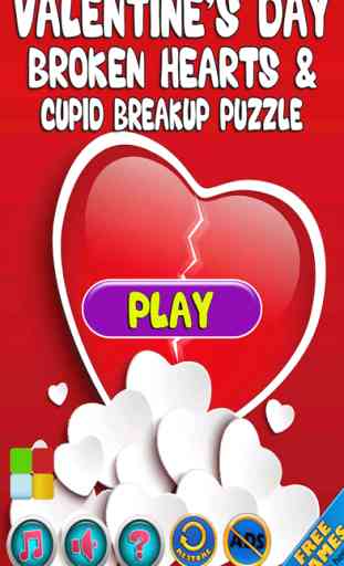 Valentine's Day Broken Hearts & Cupid Breakup Puzzle 4