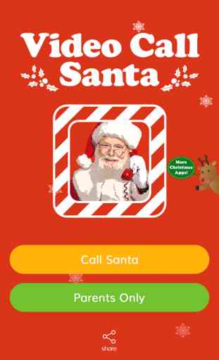 Video Call Santa Claus Christmas - Catch Kids Wish 1