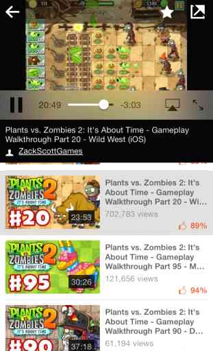 Video Guide for Plants vs. Zombies 2 1