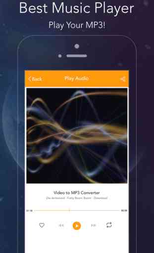 Video to MP3 Converter free with mp3 music player 4