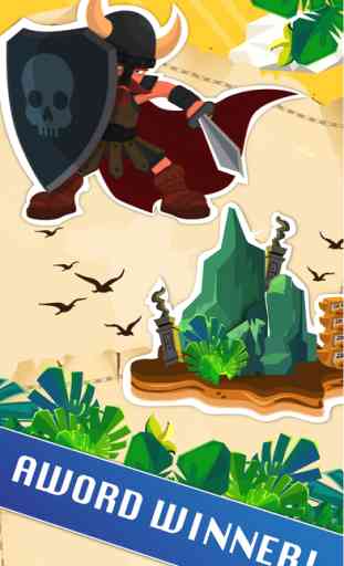 Viking Dash Saga : Fantasy Warriors of Evil Defenders 4