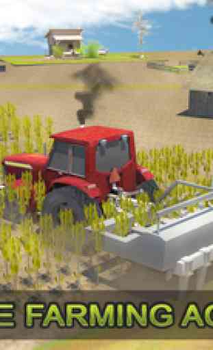 Village Farm Tractor : Truck Driver Simulator 2016 2