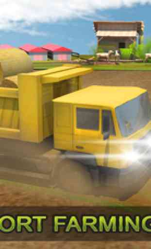 Village Farm Tractor : Truck Driver Simulator 2016 4