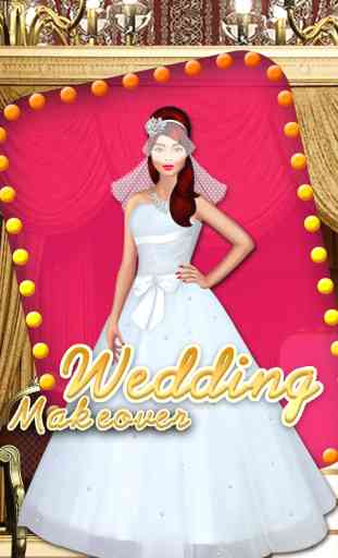 Wedding Makeover – fun free game for fashion lovers, girls, ladies, brides, grooms, beauty art makeup and dress up game 1