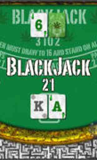 Weed Casino - The Best Marijuana Games Includes: Black Jack, Texas Holdem Poker, Stoner Roulette, Bud Craps, and Jack Pot Slots 2
