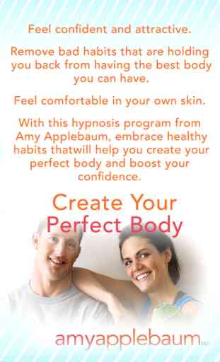 Weight Loss - Create Your Perfect Body (Self-Hypnosis by Amy Applebaum) 1