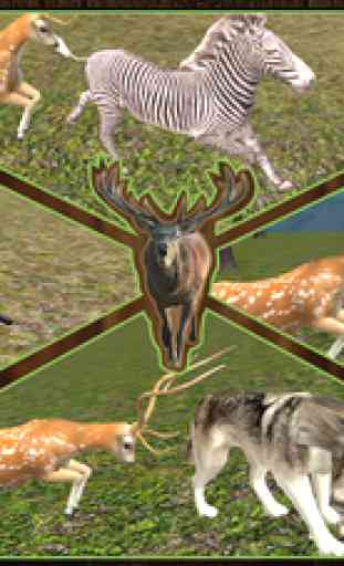 Wild Deer Revenge Simulator 3D – Control the crazy stag & smash the animals 1