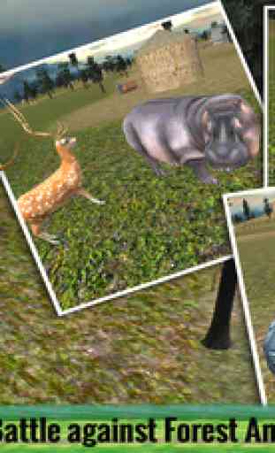 Wild Deer Revenge Simulator 3D – Control the crazy stag & smash the animals 3