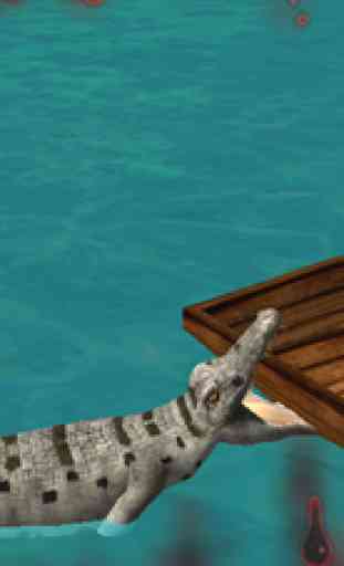 Wild Hungry Crocodile 3D. Swamp Aligator Attack in WildLife Simulator 2016 1