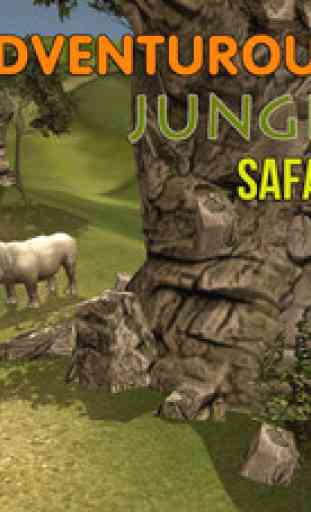 Wild Rhino Hunter Simulator – Hunt down animals in this jungle shooting simulation game 4