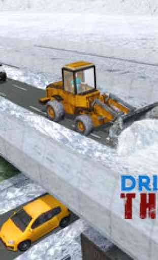 Winter Snow Plow Truck Simulator 3D – Real Excavator Crane Simulation Game 2