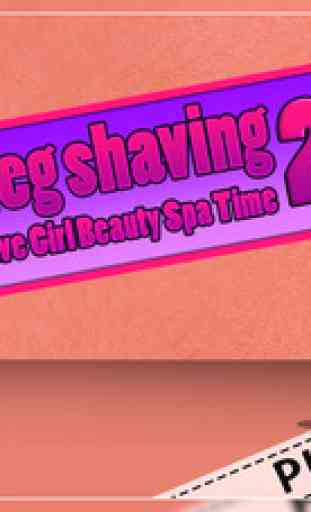 Women Leg Shaving 2 : The Soft Skin Shave Girl Beauty Spa Time - Free Edition 1