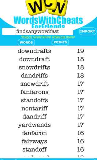 Words With Cheats For Friends ~ The best word finder & dictionary for games you play with words and friends. (HD+) 4