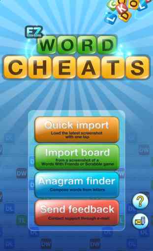 Words with free EZ Cheats – auto cheat with OCR for Words With Friends game (HD version supported) 1