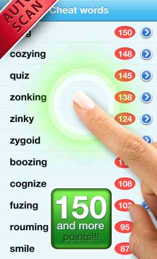 Words with free EZ Cheats – auto cheat with OCR for Words With Friends game (HD version supported) 3