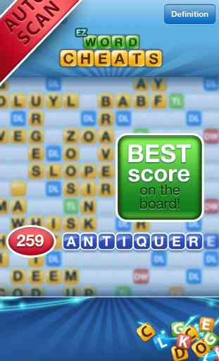 Words with free EZ Cheats – auto cheat with OCR for Words With Friends game (HD version supported) 4