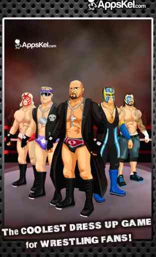 Wrestle Maker Wrestlers Dress Up Mania – Pro Wrestling Champion HD Games Free 1