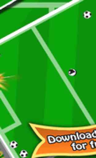 WRONG WAY DODGE : 100 Soccer Balls (a 2 player ball dodge game) 2