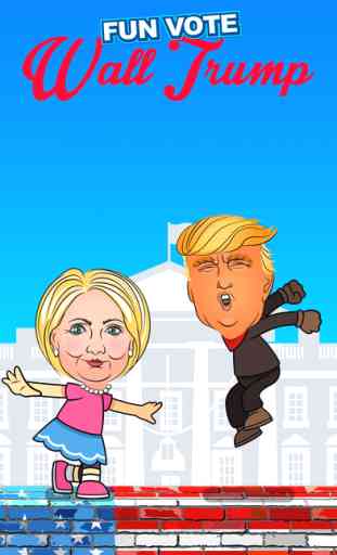 Wall Trump - Donald & Hillary Edition 1