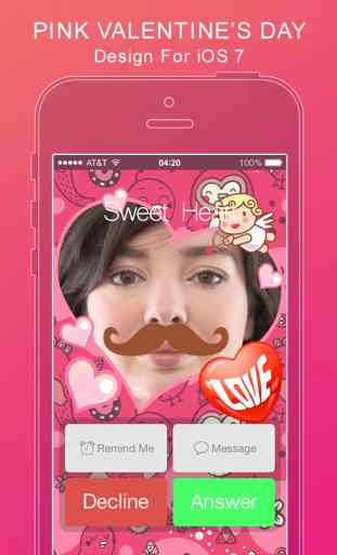 Wallpaper Maker - Pink Valentine's Day Special for iOS 7 1