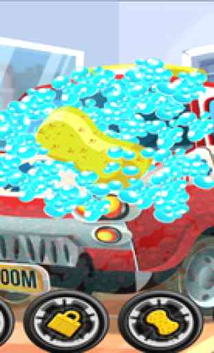 Wash The Ambulance Car Skill Game 2