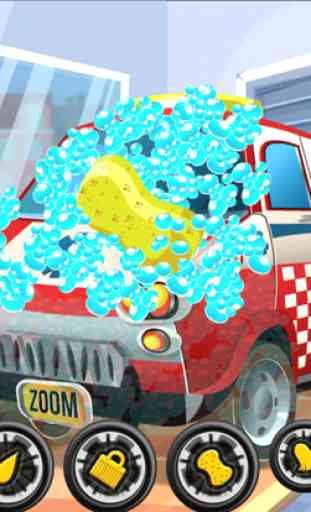 Wash The Ambulance Car Skill Game 4