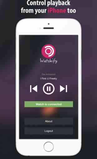 Watchify - for Spotify on Watch 2