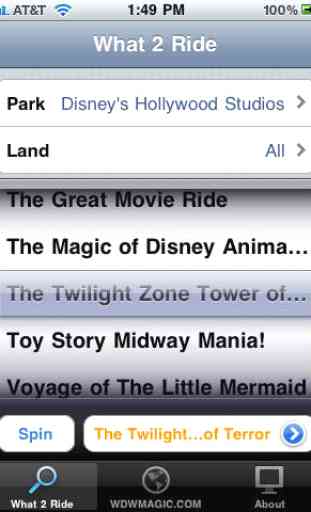 WDW What-2-Ride Walt Disney World Edition 1