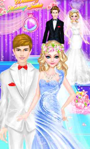 Wedding Elsa Makeup & Dress up Salon 1