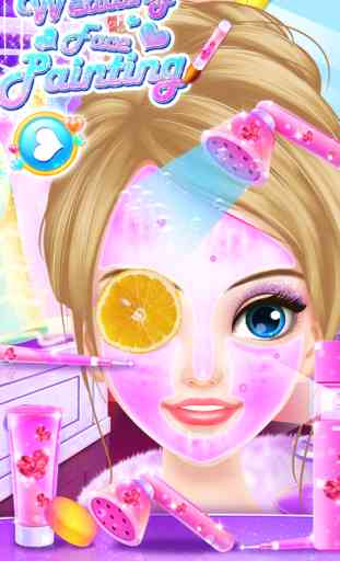 Wedding Face Painting Makeup For Elsa 2