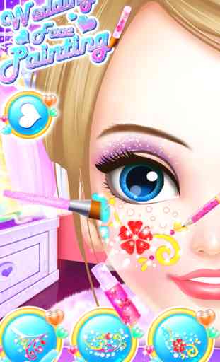 Wedding Face Painting Makeup For Elsa 4