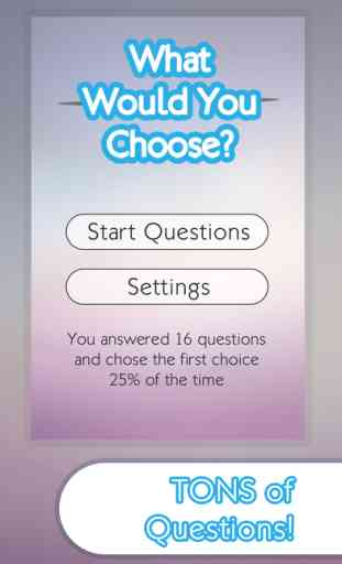 What Would You Choose - A Game of Questions and Decisions 3