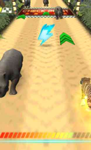 Wild Animal Simulator . Free Jungle Animals Racing 4