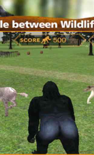 Wild Gorilla Attack Simulator 3D 4
